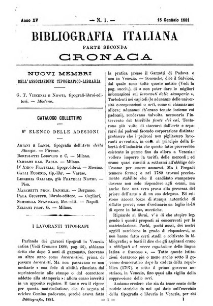 Bibliografia italiana giornale dell'Associazione libraria italiana