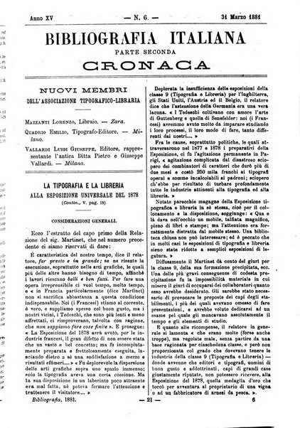 Bibliografia italiana giornale dell'Associazione libraria italiana