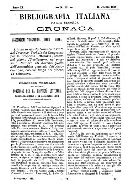 Bibliografia italiana giornale dell'Associazione libraria italiana