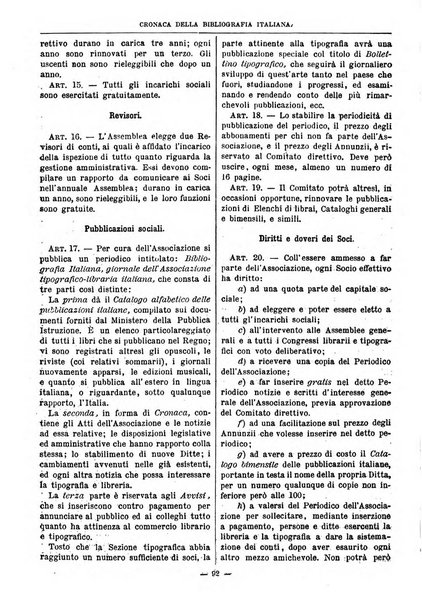 Bibliografia italiana giornale dell'Associazione libraria italiana