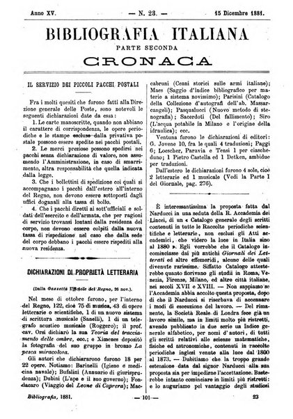 Bibliografia italiana giornale dell'Associazione libraria italiana