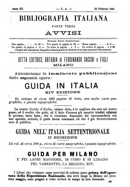 Bibliografia italiana giornale dell'Associazione libraria italiana