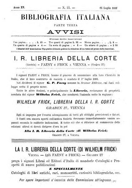 Bibliografia italiana giornale dell'Associazione libraria italiana