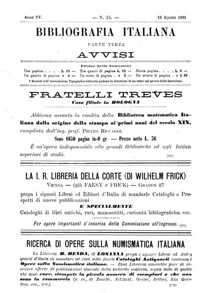 Bibliografia italiana giornale dell'Associazione libraria italiana