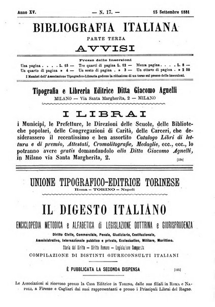 Bibliografia italiana giornale dell'Associazione libraria italiana