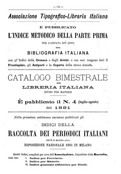 Bibliografia italiana giornale dell'Associazione libraria italiana