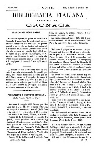 Bibliografia italiana giornale dell'Associazione libraria italiana