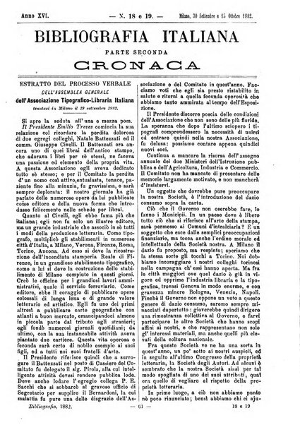 Bibliografia italiana giornale dell'Associazione libraria italiana