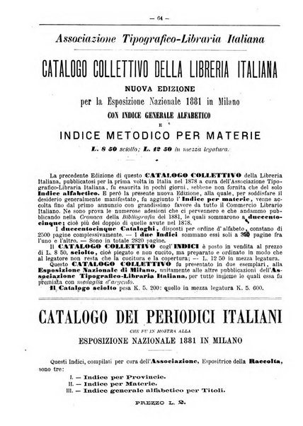 Bibliografia italiana giornale dell'Associazione libraria italiana