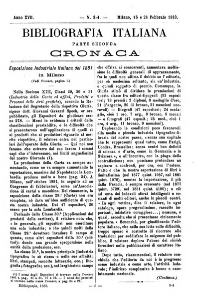 Bibliografia italiana giornale dell'Associazione libraria italiana