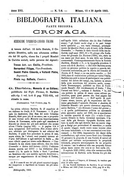 Bibliografia italiana giornale dell'Associazione libraria italiana