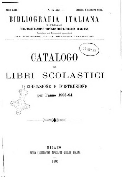 Bibliografia italiana giornale dell'Associazione libraria italiana