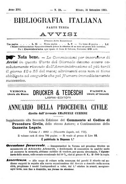 Bibliografia italiana giornale dell'Associazione libraria italiana