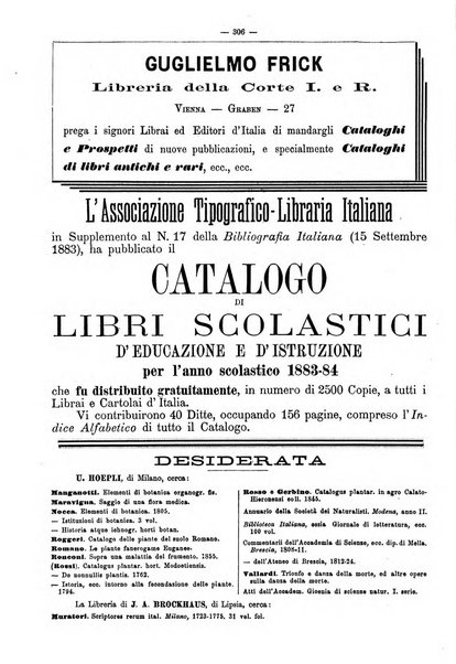 Bibliografia italiana giornale dell'Associazione libraria italiana