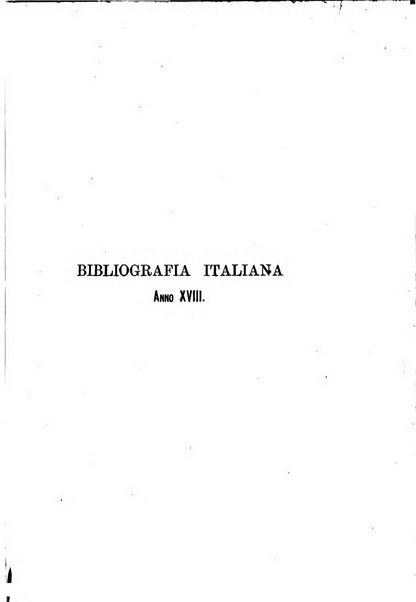 Bibliografia italiana giornale dell'Associazione libraria italiana