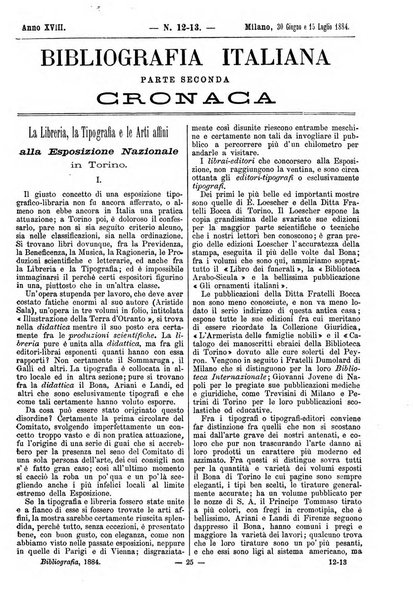 Bibliografia italiana giornale dell'Associazione libraria italiana