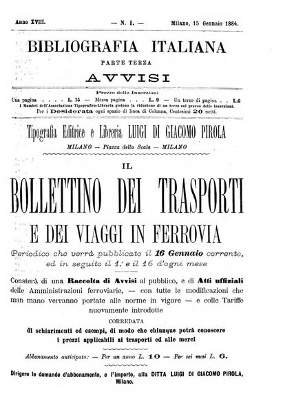 Bibliografia italiana giornale dell'Associazione libraria italiana