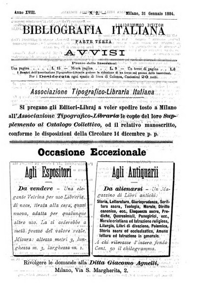 Bibliografia italiana giornale dell'Associazione libraria italiana