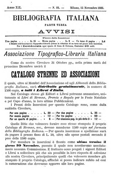 Bibliografia italiana giornale dell'Associazione libraria italiana