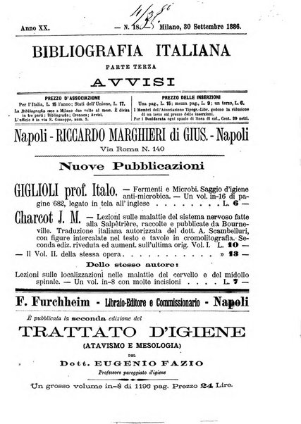 Bibliografia italiana giornale dell'Associazione libraria italiana