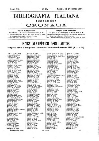 Bibliografia italiana giornale dell'Associazione libraria italiana