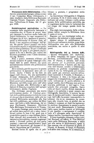 Bibliografia italiana giornale dell'Associazione libraria italiana