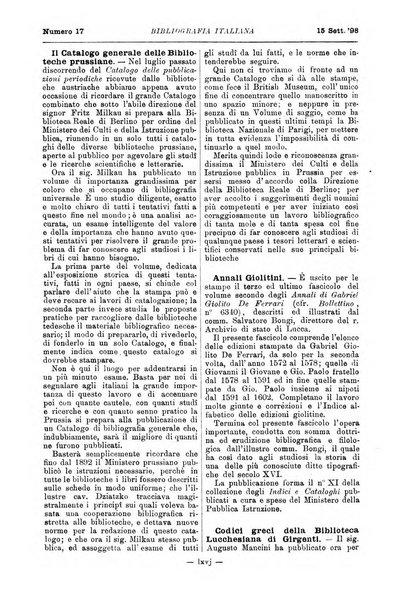 Bibliografia italiana giornale dell'Associazione libraria italiana