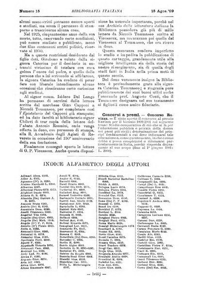 Bibliografia italiana giornale dell'Associazione libraria italiana