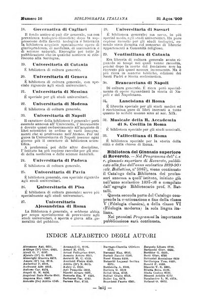 Bibliografia italiana giornale dell'Associazione libraria italiana