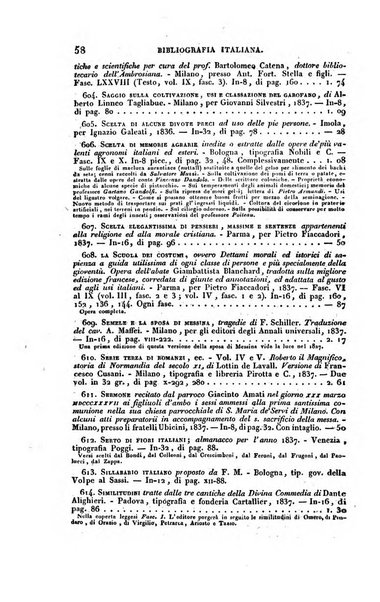 Bibliografia italiana, ossia elenco generale delle opere d'ogni specie e d'ogni lingua stampate in Italia e delle italiane pubblicate all'estero