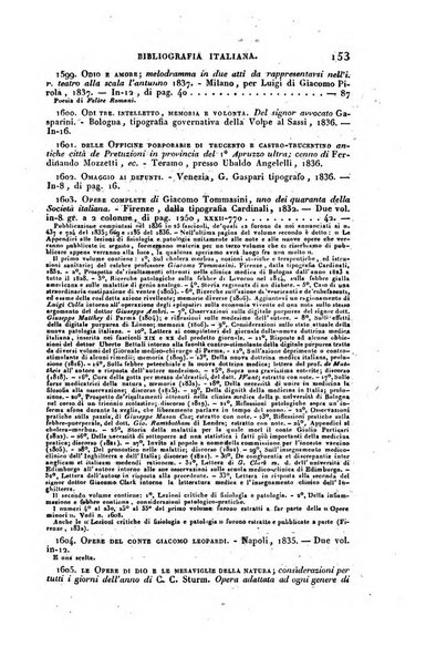 Bibliografia italiana, ossia elenco generale delle opere d'ogni specie e d'ogni lingua stampate in Italia e delle italiane pubblicate all'estero