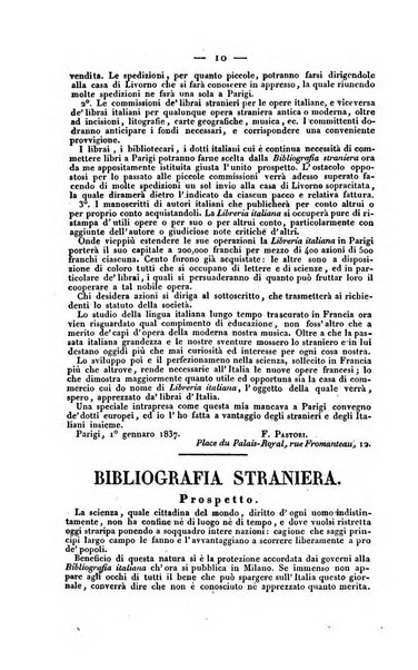 Bibliografia italiana, ossia elenco generale delle opere d'ogni specie e d'ogni lingua stampate in Italia e delle italiane pubblicate all'estero