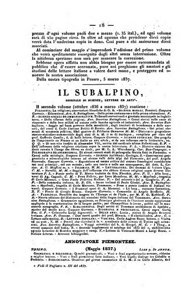 Bibliografia italiana, ossia elenco generale delle opere d'ogni specie e d'ogni lingua stampate in Italia e delle italiane pubblicate all'estero