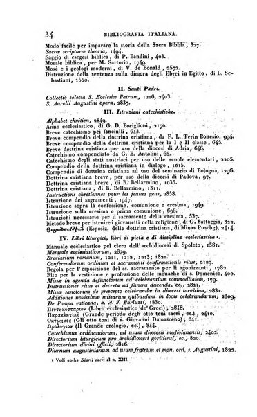 Bibliografia italiana, ossia elenco generale delle opere d'ogni specie e d'ogni lingua stampate in Italia e delle italiane pubblicate all'estero