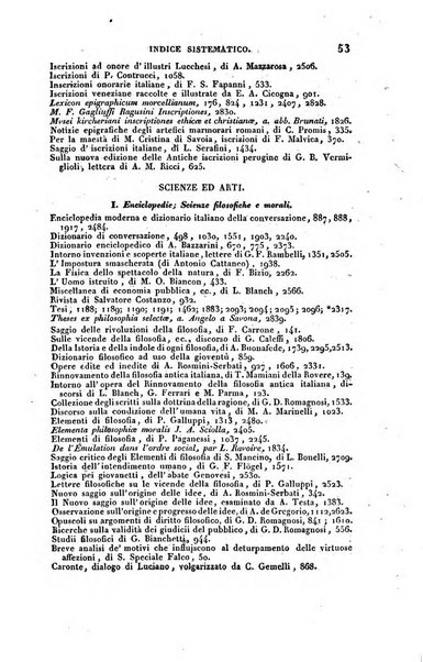 Bibliografia italiana, ossia elenco generale delle opere d'ogni specie e d'ogni lingua stampate in Italia e delle italiane pubblicate all'estero