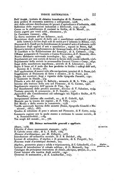 Bibliografia italiana, ossia elenco generale delle opere d'ogni specie e d'ogni lingua stampate in Italia e delle italiane pubblicate all'estero