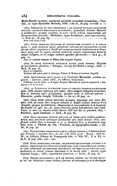 Bibliografia italiana, ossia elenco generale delle opere d'ogni specie e d'ogni lingua stampate in Italia e delle italiane pubblicate all'estero