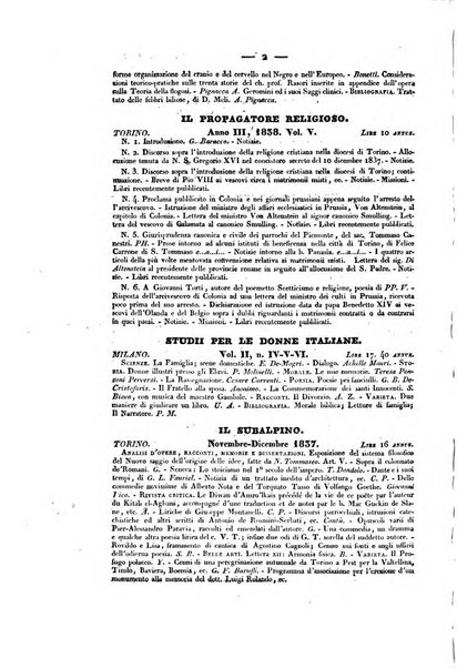 Bibliografia italiana, ossia elenco generale delle opere d'ogni specie e d'ogni lingua stampate in Italia e delle italiane pubblicate all'estero