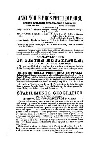 Bibliografia italiana, ossia elenco generale delle opere d'ogni specie e d'ogni lingua stampate in Italia e delle italiane pubblicate all'estero