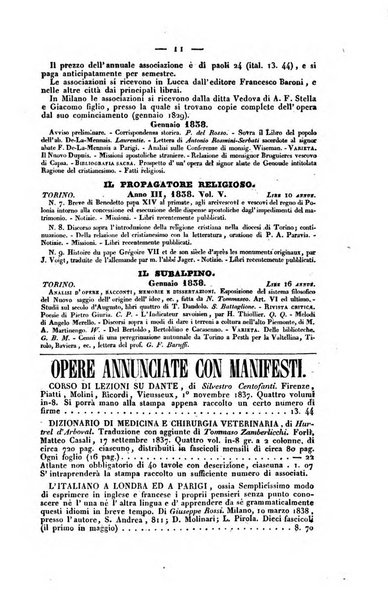 Bibliografia italiana, ossia elenco generale delle opere d'ogni specie e d'ogni lingua stampate in Italia e delle italiane pubblicate all'estero