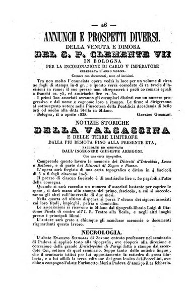 Bibliografia italiana, ossia elenco generale delle opere d'ogni specie e d'ogni lingua stampate in Italia e delle italiane pubblicate all'estero