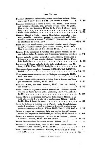 Bibliografia italiana, ossia elenco generale delle opere d'ogni specie e d'ogni lingua stampate in Italia e delle italiane pubblicate all'estero