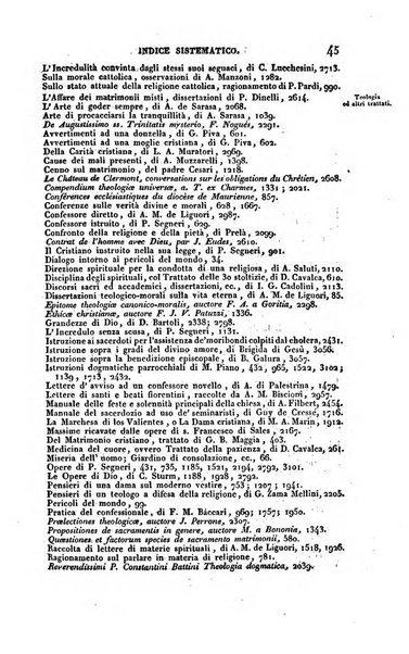 Bibliografia italiana, ossia elenco generale delle opere d'ogni specie e d'ogni lingua stampate in Italia e delle italiane pubblicate all'estero