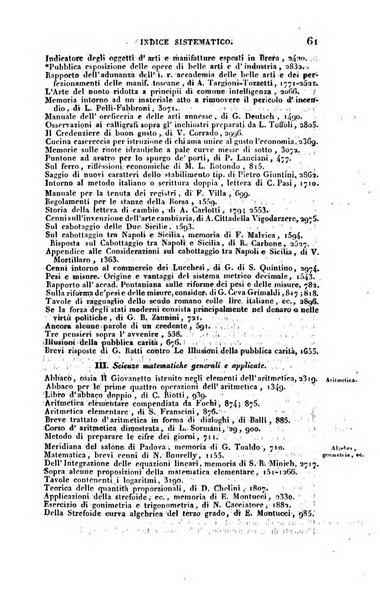 Bibliografia italiana, ossia elenco generale delle opere d'ogni specie e d'ogni lingua stampate in Italia e delle italiane pubblicate all'estero