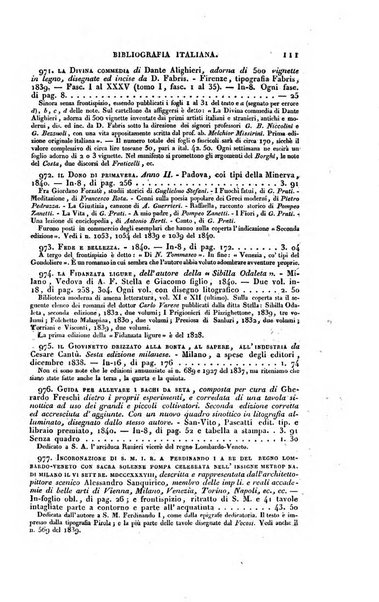 Bibliografia italiana, ossia elenco generale delle opere d'ogni specie e d'ogni lingua stampate in Italia e delle italiane pubblicate all'estero