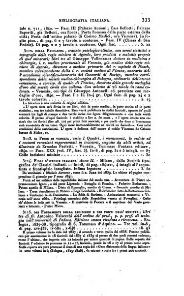 Bibliografia italiana, ossia elenco generale delle opere d'ogni specie e d'ogni lingua stampate in Italia e delle italiane pubblicate all'estero