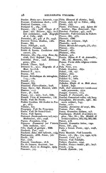 Bibliografia italiana, ossia elenco generale delle opere d'ogni specie e d'ogni lingua stampate in Italia e delle italiane pubblicate all'estero