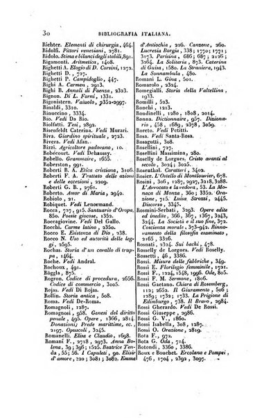 Bibliografia italiana, ossia elenco generale delle opere d'ogni specie e d'ogni lingua stampate in Italia e delle italiane pubblicate all'estero