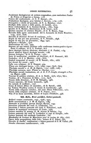 Bibliografia italiana, ossia elenco generale delle opere d'ogni specie e d'ogni lingua stampate in Italia e delle italiane pubblicate all'estero