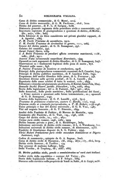 Bibliografia italiana, ossia elenco generale delle opere d'ogni specie e d'ogni lingua stampate in Italia e delle italiane pubblicate all'estero